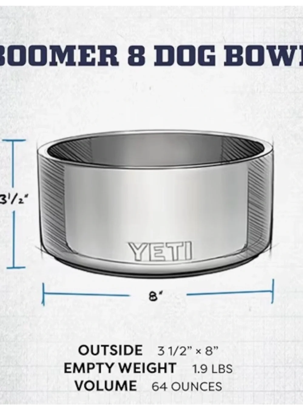 Yeti durable stainless